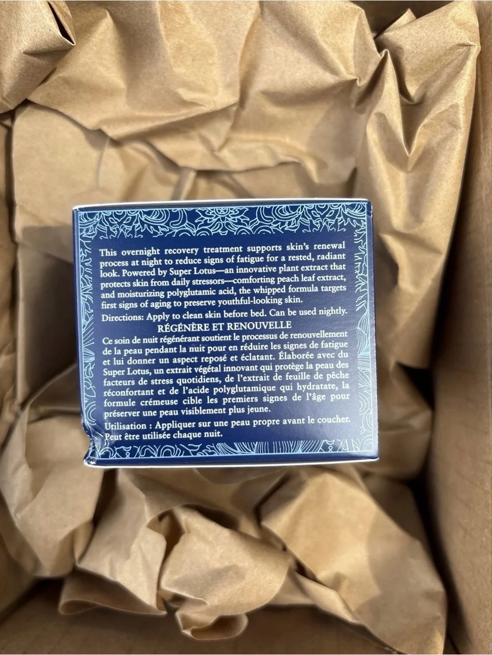 New fresh Lotus Youth Preserve Radiance Renewal Night Cream